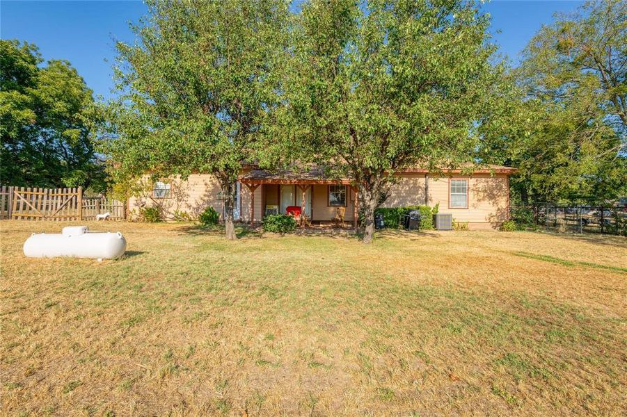 Large Backyard with Covered Patio