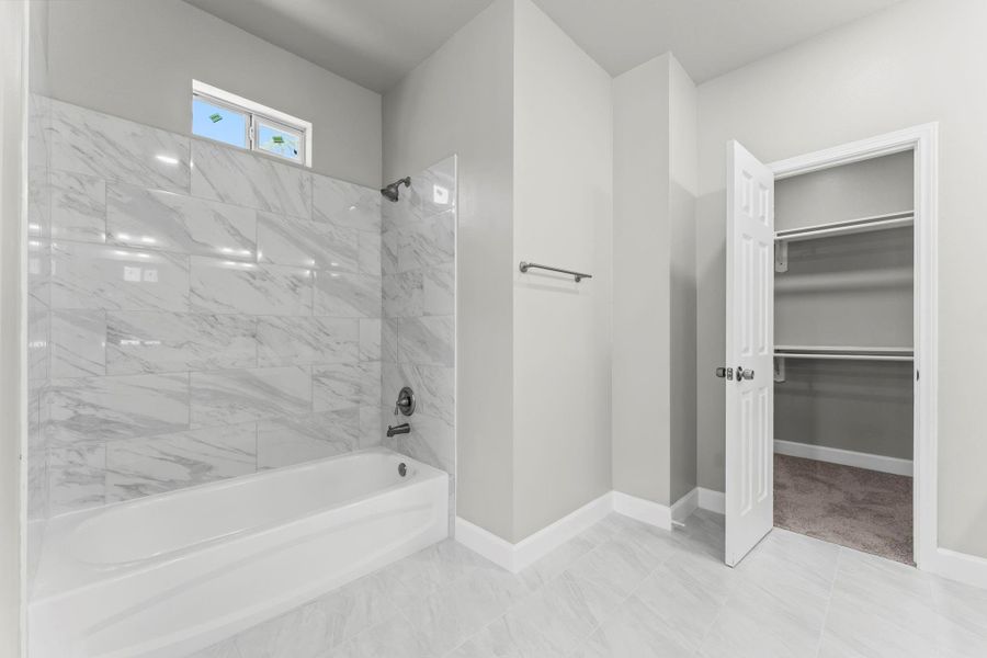 Furnished interior view inside a new home in , Houston (Image 13).