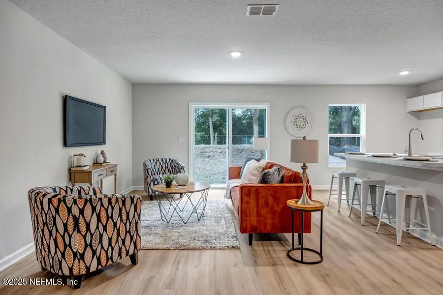 Furnished interior view inside a new home in , Jacksonville (Image 3).