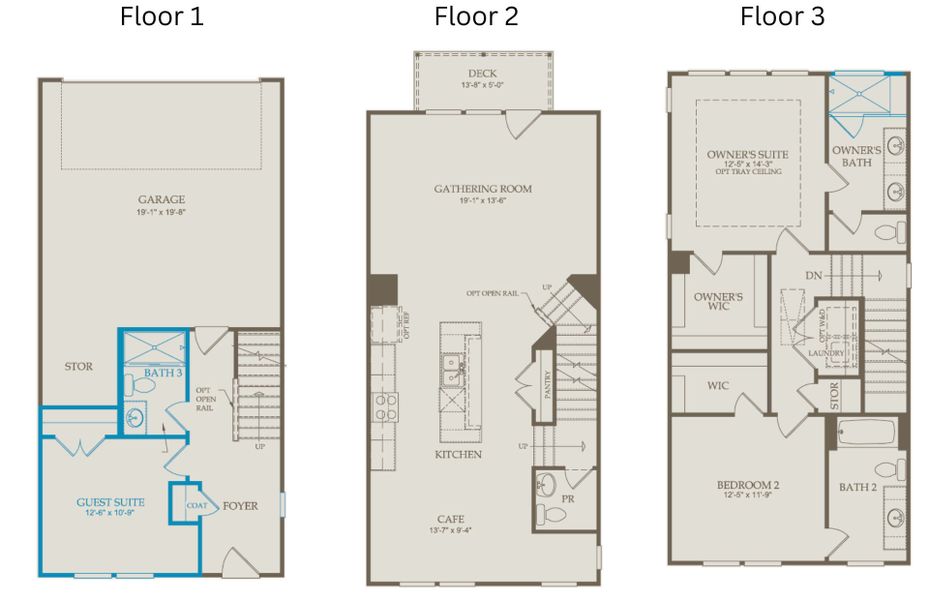 2D floor plan layout of this home in Everton, Durham, NC (Image 4).