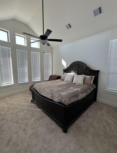 Furnished interior view inside a new home in Coastal Point, League City (Image 6).