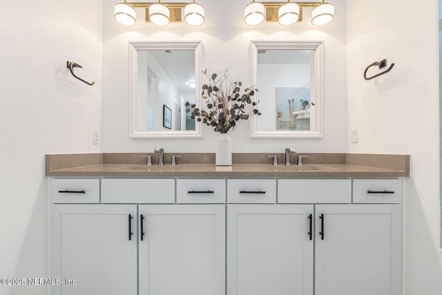 Furnished interior view inside a new home in Summer Bay at Grand Oaks, St. Augustine (Image 15). Furnished interior view inside a new home in Summer Bay at Grand Oaks, St. Augustine (Image 15).