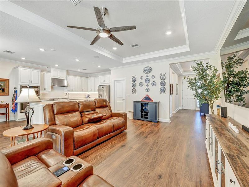 Furnished interior view inside a new home in , Wesley Chapel (Image 13).