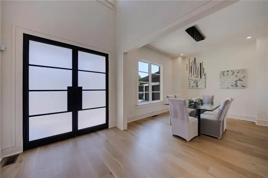 Furnished interior view inside a new home in , Sandy Springs (Image 19).