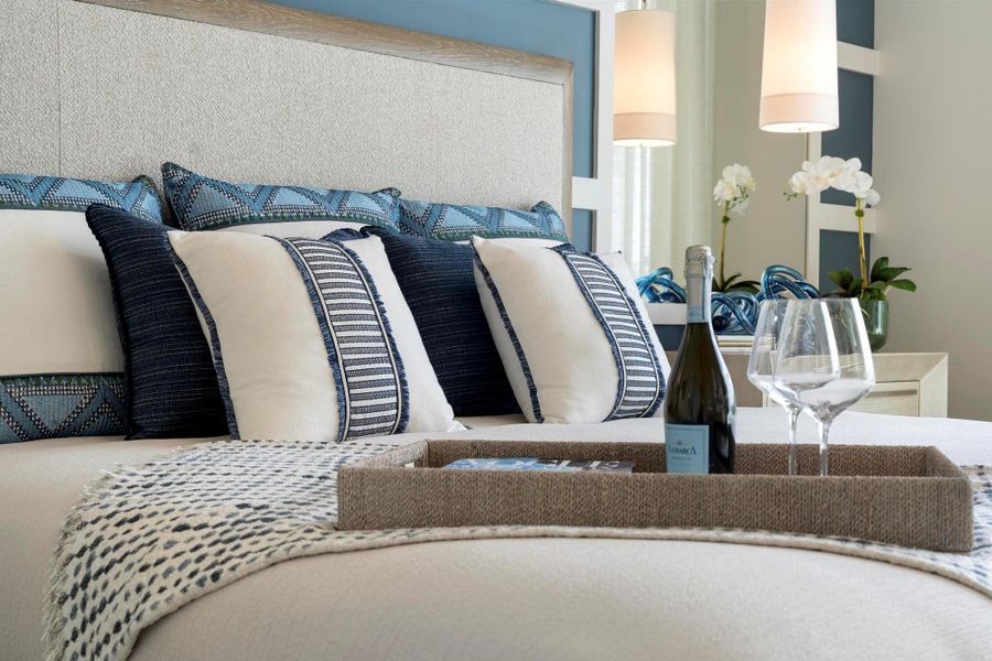 Furnished interior view inside a new home in , Port St. Lucie (Image 9).