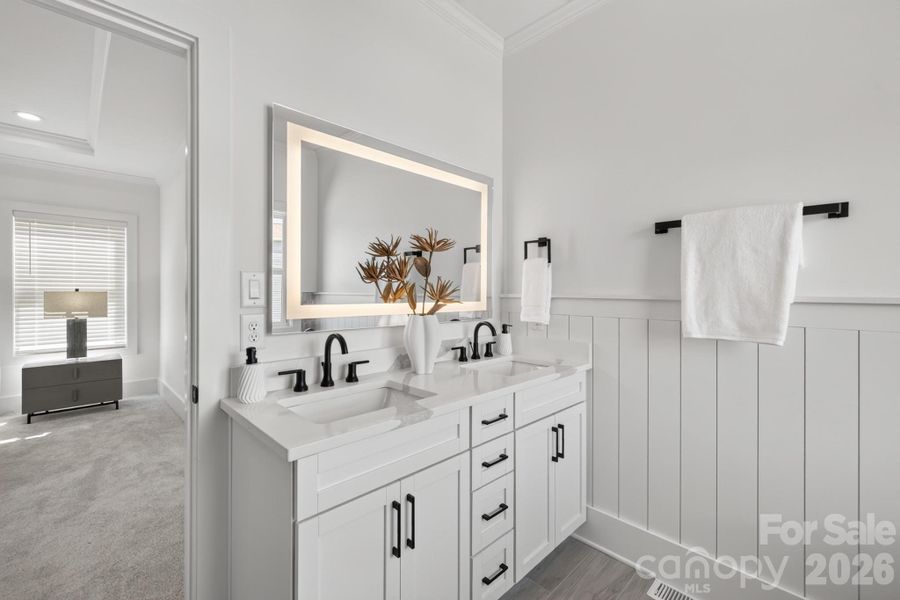 Furnished interior view inside a new home in , Waxhaw (Image 9).