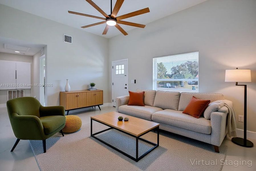 Furnished interior view inside a new home in , Avon Park (Image 13).