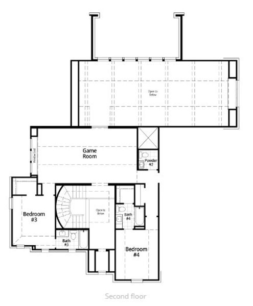 Image 34 representing the Altamura by Highland Homes in Mustang Lakes: 74ft. lots, Celina, TX. Image 34 representing the Altamura by Highland Homes in Mustang Lakes: 74ft. lots, Celina, TX.