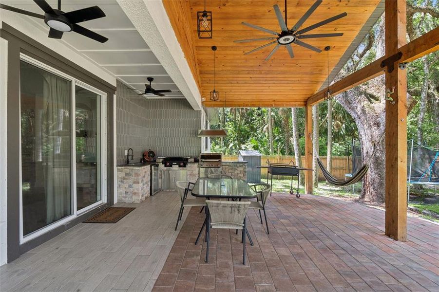 Exterior details and patio area of a home in , Debary (Image 26). Exterior details and patio area of a home in , Debary (Image 26).