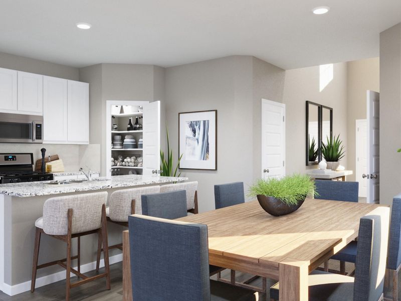 Photos are a representation of the floor plan. Options and interior selections will vary.