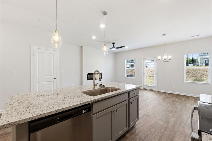 Furnished interior view inside a new home in Azalea Hills, Temple (Image 5).