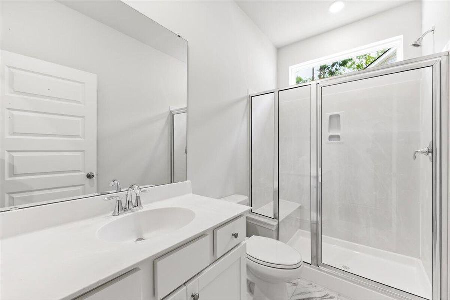 Furnished interior view inside a new home in Limehouse Village: Arbor Series, Summerville (Image 39).