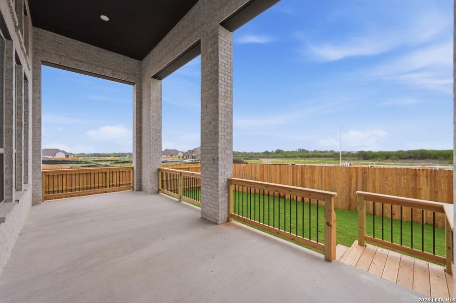 Exterior details and patio area of a home in Mont Blanc, Schertz (Image 3). Exterior details and patio area of a home in Mont Blanc, Schertz (Image 3).