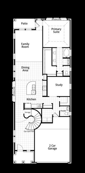 Downstairs Floor Plan