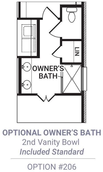 2nd Sink in Owners Bath 2nd Sink in Owners Bath