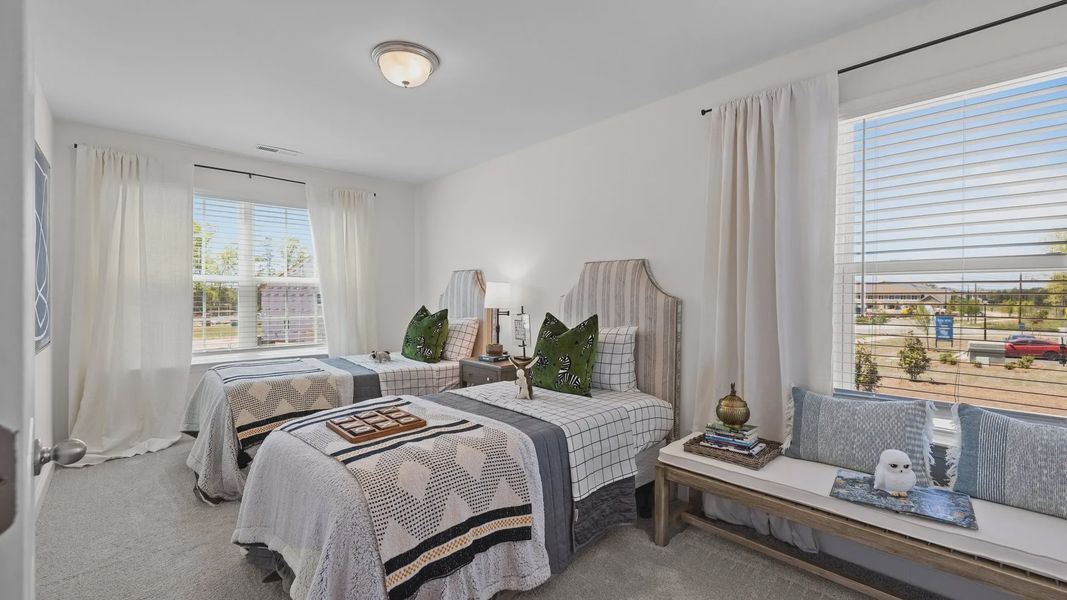 Furnished interior view inside a new home in Odell Park, Charlotte (Image 12).