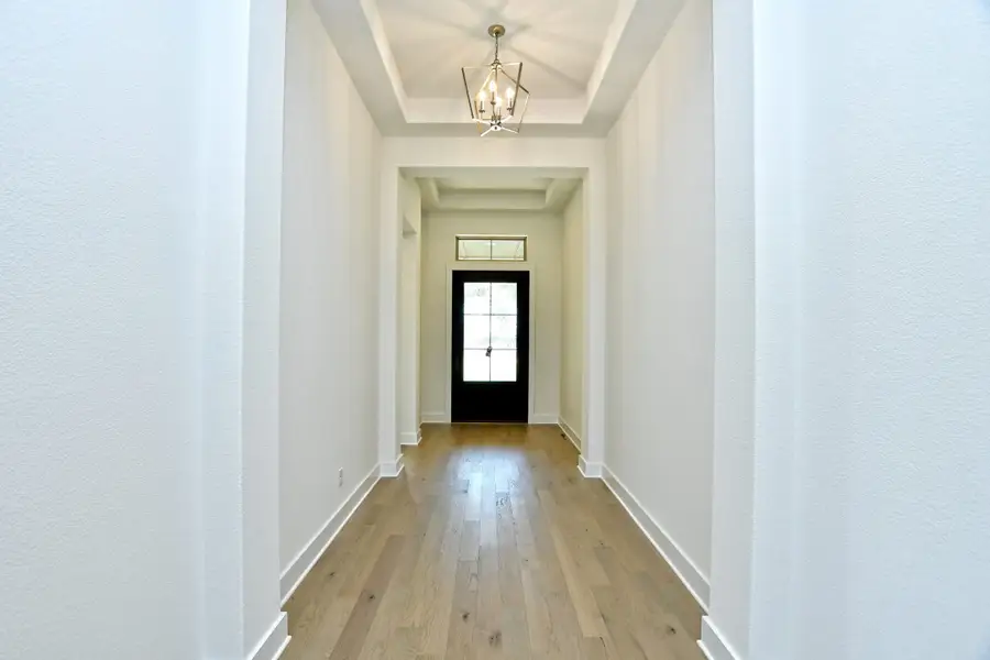 Representative unfurnished interior of a home built from the Siena III by Giddens Homes in Clearwater Ranch, Liberty Hill (Image 249).