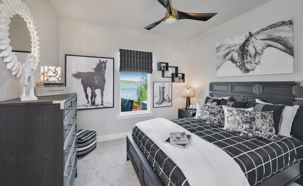 Furnished interior view inside a new home in Waterset, Apollo Beach (Image 46).