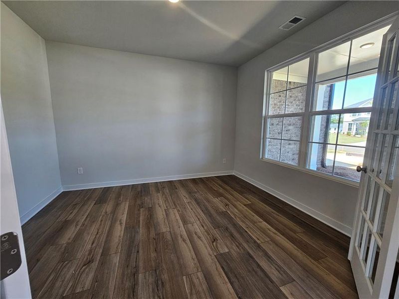 Spacious, unfurnished interior of a new home in Ellorie Estates, Dawsonville (Image 17). Spacious, unfurnished interior of a new home in Ellorie Estates, Dawsonville (Image 17).