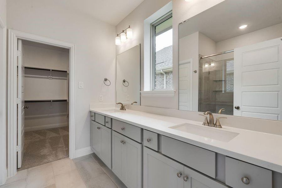 Furnished interior view inside a new home in Spiritas Ranch, Little Elm (Image 6).