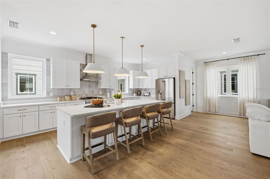 Furnished interior view inside a new home in , Tampa (Image 15).