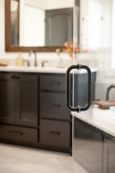 Close-up of interior finishes inside a home in Greens Prairie Reserve, College Station (Image 40).