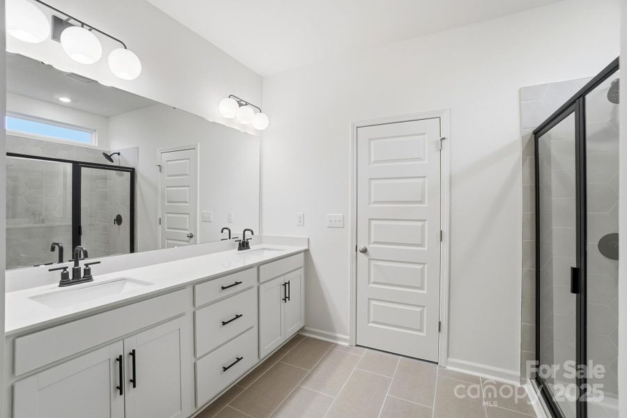 Furnished interior view inside a new home in Wellington Pointe Executive, Monroe (Image 9).