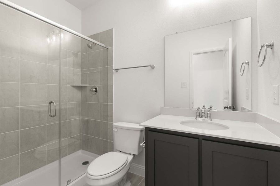 Furnished interior view inside a new home in Timberbrook, Justin (Image 13).