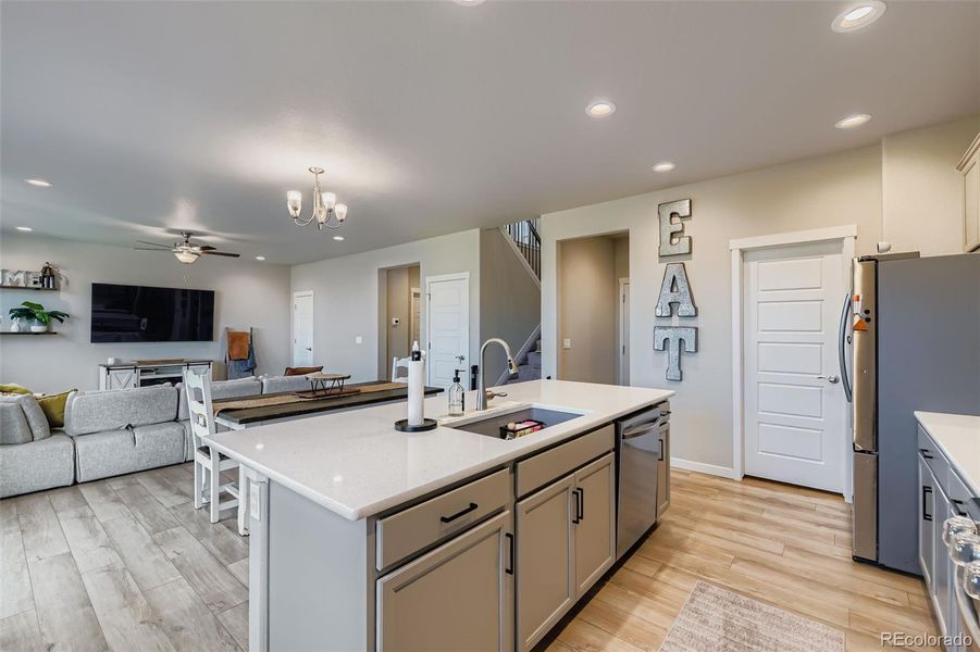 Furnished interior view inside a new home in , Lochbuie (Image 8).