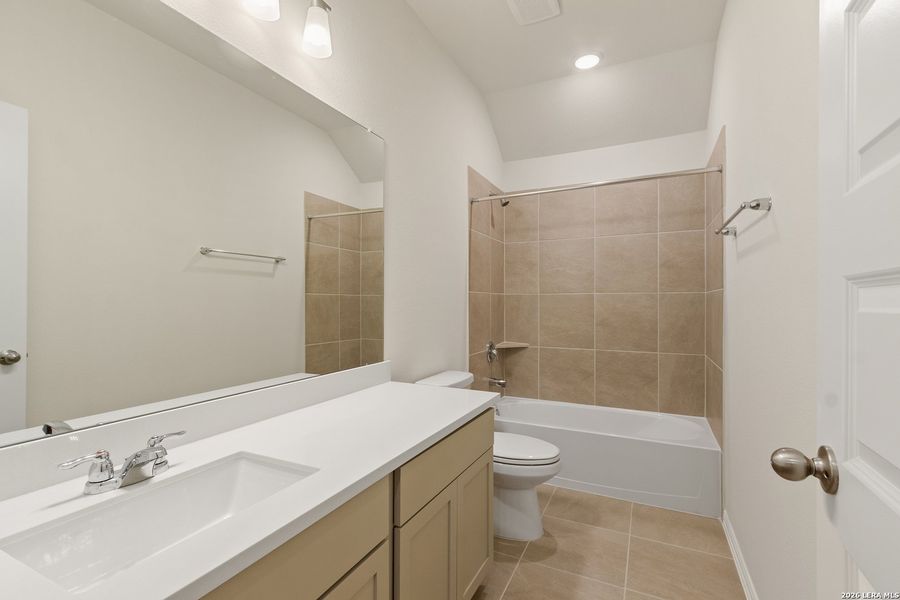 Furnished interior view inside a new home in Prominence, San Antonio (Image 5).