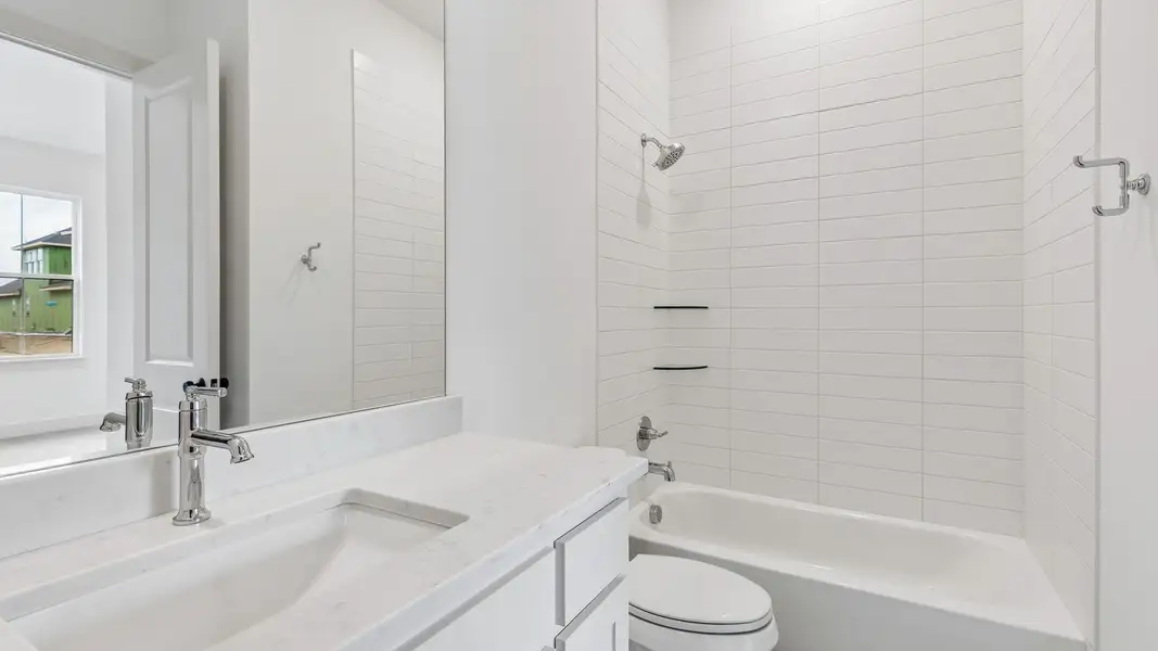 Representative furnished interior of a home built from the Colton by Southgate Homes in The Reserve at Watters, Allen (Image 13).