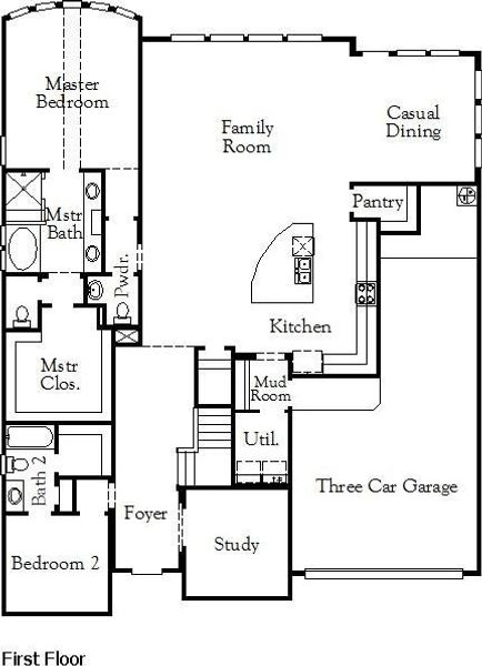 Winters First Floor Diagram