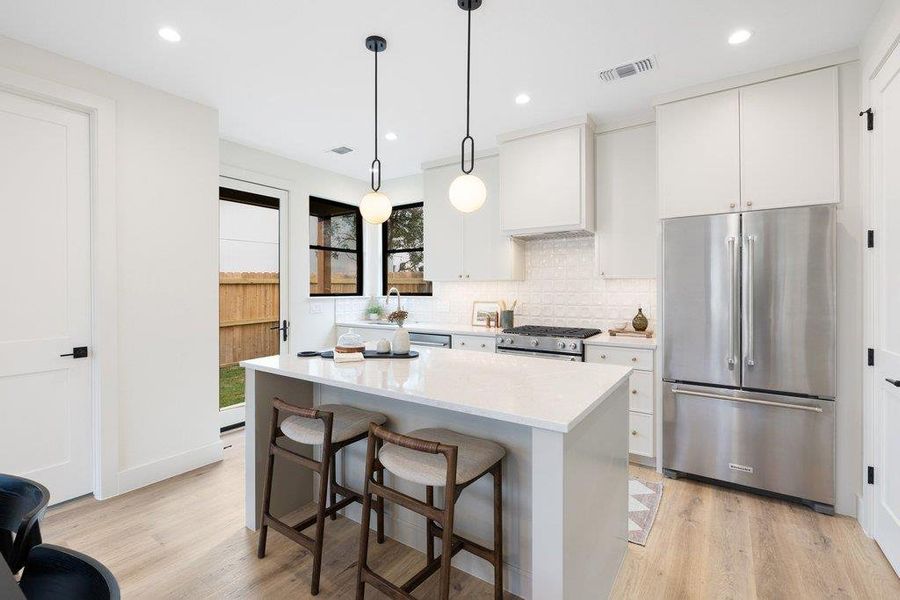 Furnished interior view inside a new home in , Austin (Image 16).