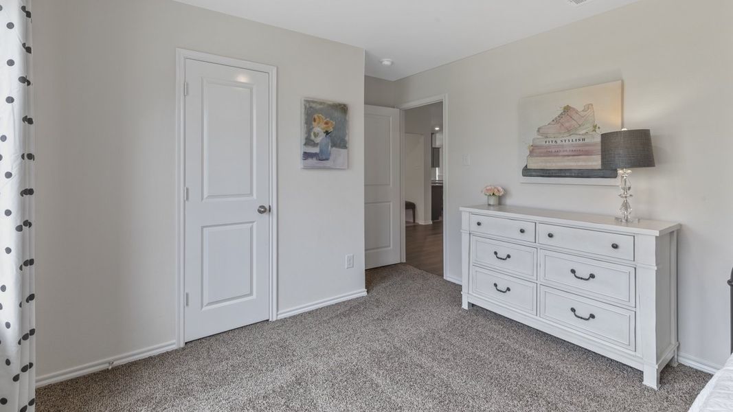 Furnished interior view inside a new home in Crane Crossing, Crandall (Image 20).