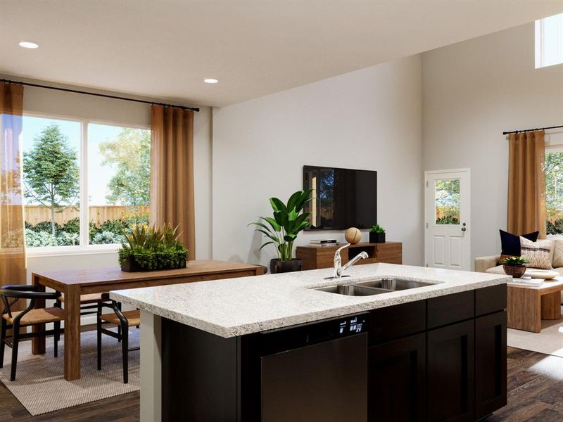 Photos are a representation of the floor plan. Options and interior selections will vary.