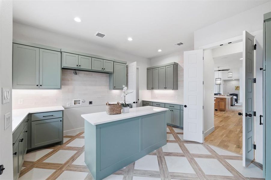 Furnished interior view inside a new home in , Aledo (Image 8).