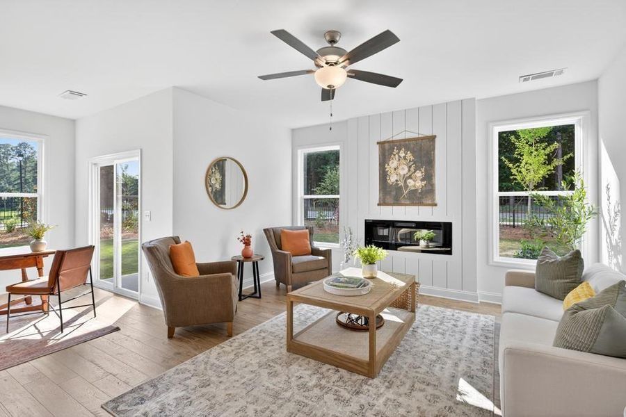 Furnished interior view inside a new home in , Jefferson (Image 7).