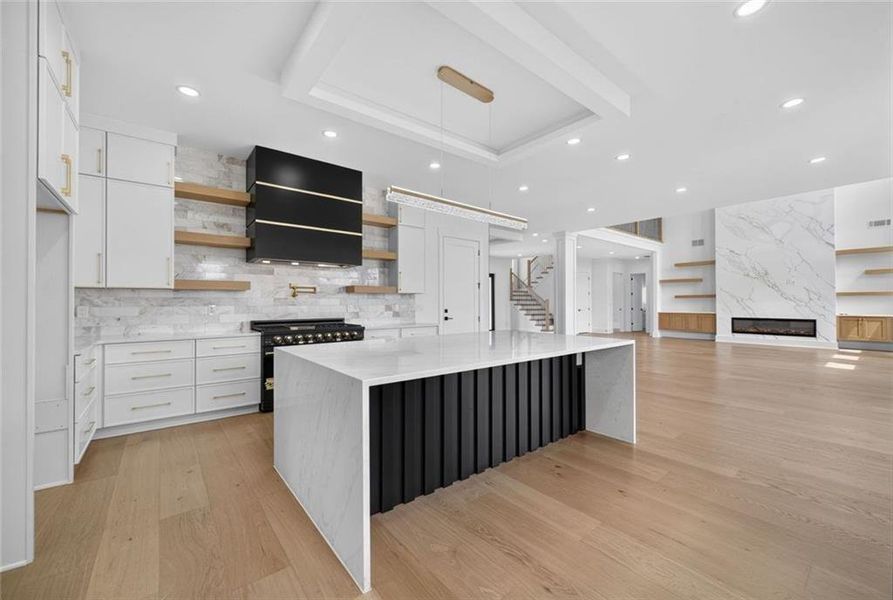 Furnished interior view inside a new home in , Dacula (Image 5).