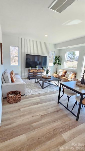 Furnished interior view inside a new home in , Hickory (Image 4).
