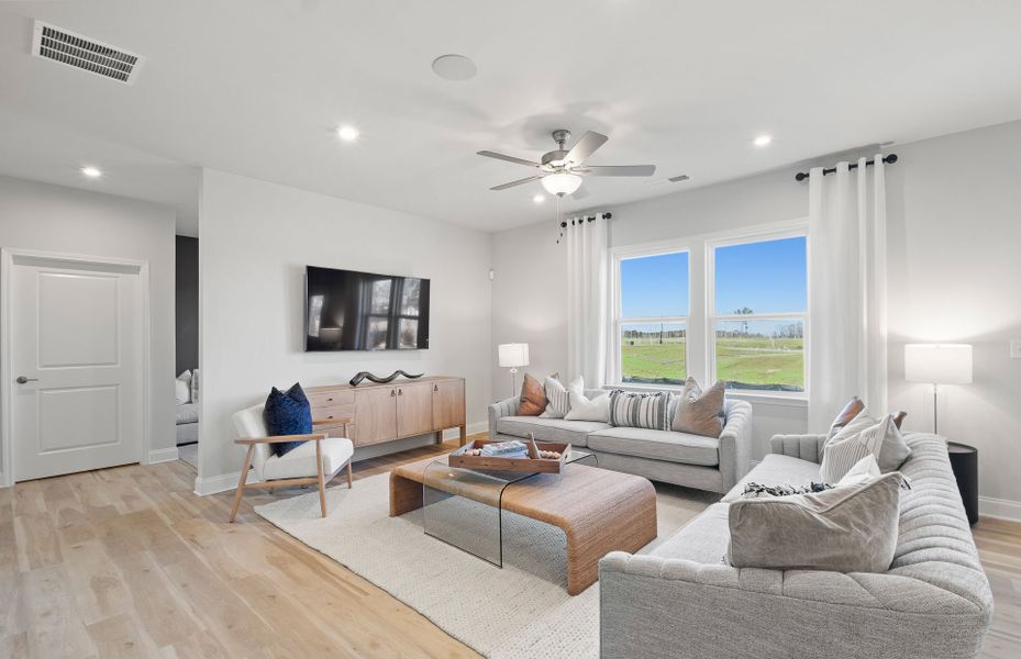 Furnished interior view inside a new home in Anderson Point, McDonough (Image 12).
