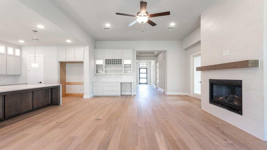 Spacious, unfurnished interior of a new home in Fields 60', Frisco (Image 22).