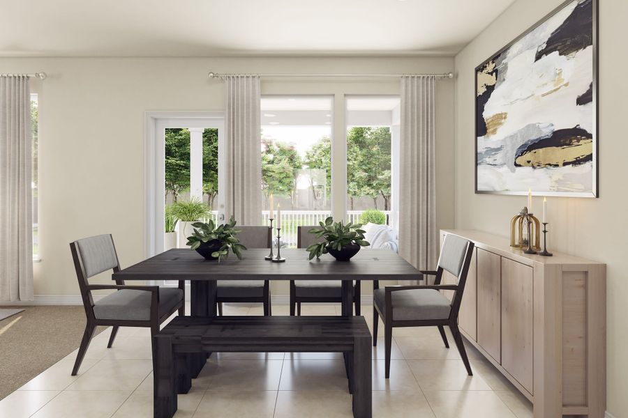 Furnished interior view inside a new home in Mason Woods, Cypress (Image 14). Furnished interior view inside a new home in Mason Woods, Cypress (Image 14).