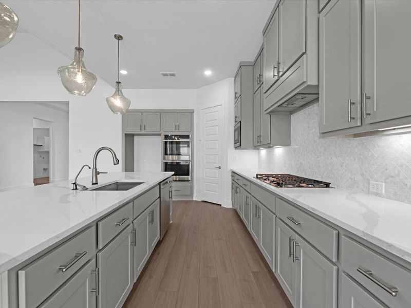 Furnished interior view inside a new home in Dunham Pointe, Cypress (Image 6).