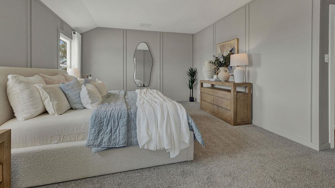 Furnished interior view inside a new home in Paramount, Kyle (Image 7).