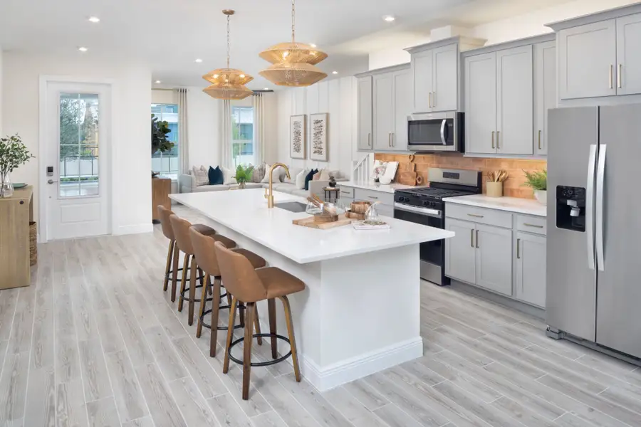 Representative furnished interior of a home built from the Prairie by Mattamy Homes in Newfield, Palm City (Image 6).
