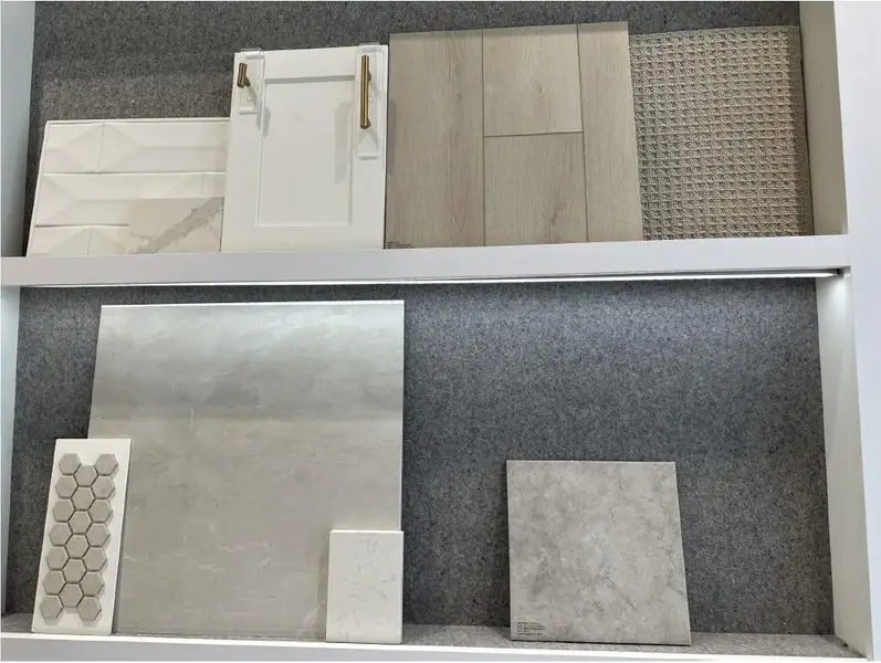 Sample of building materials used in homes in , Fulshear (Image 6).