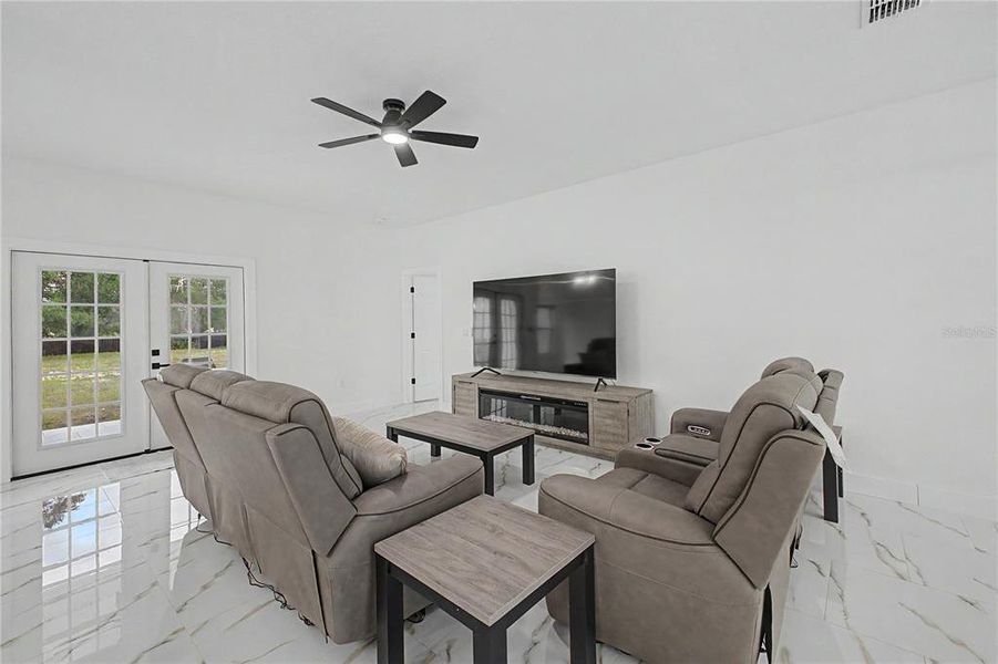 Furnished interior view inside a new home in , Weeki Wachee (Image 16).