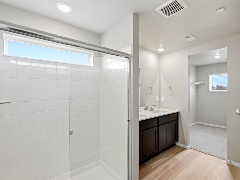 Furnished interior view inside a new home in Horizon Uptown: The Meadow Collection, Aurora (Image 3).