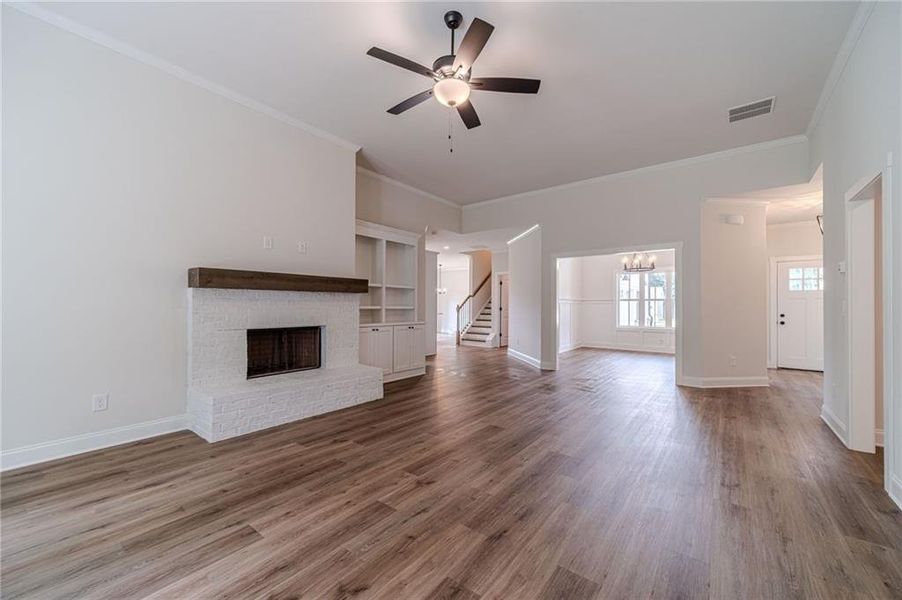 Spacious, unfurnished interior of a new home in , Covington (Image 24).