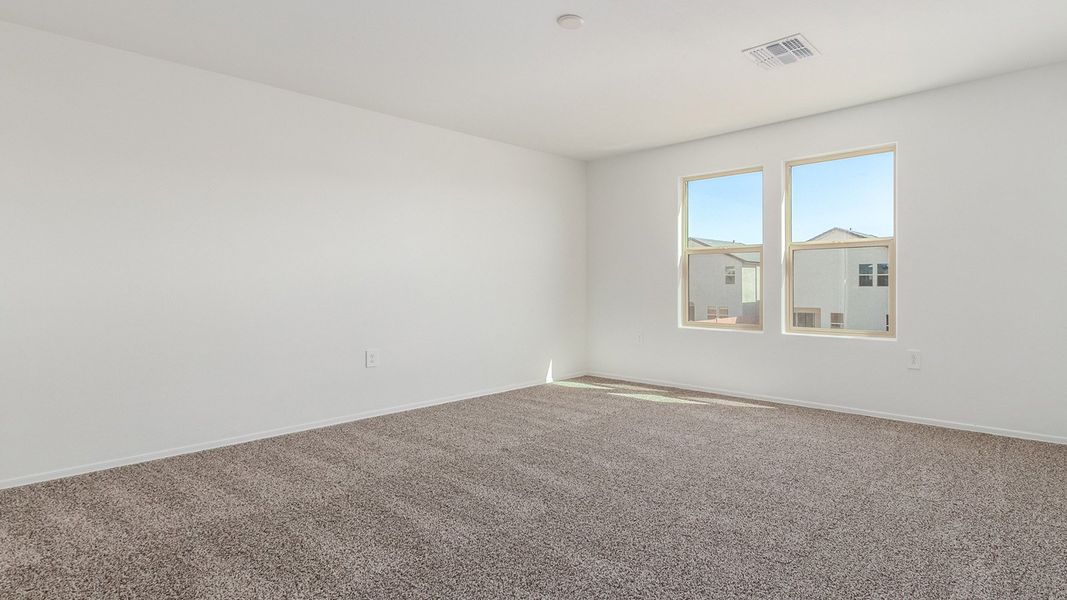 Representative unfurnished interior of a home built from the Grace by D.R. Horton in Blackhawk, Tucson (Image 13). Representative unfurnished interior of a home built from the Grace by D.R. Horton in Blackhawk, Tucson (Image 13).